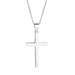 Wholesale 925 Sterling Silver Cross Necklace JDC-NE-ChengC001 Necklaces 成川 Wholesale Jewelry JoyasDeChina Joyas De China