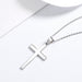 Wholesale 925 Sterling Silver Cross Necklace JDC-NE-ChengC001 Necklaces 成川 Wholesale Jewelry JoyasDeChina Joyas De China
