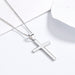 Wholesale 925 Sterling Silver Cross Necklace JDC-NE-ChengC001 Necklaces 成川 Wholesale Jewelry JoyasDeChina Joyas De China