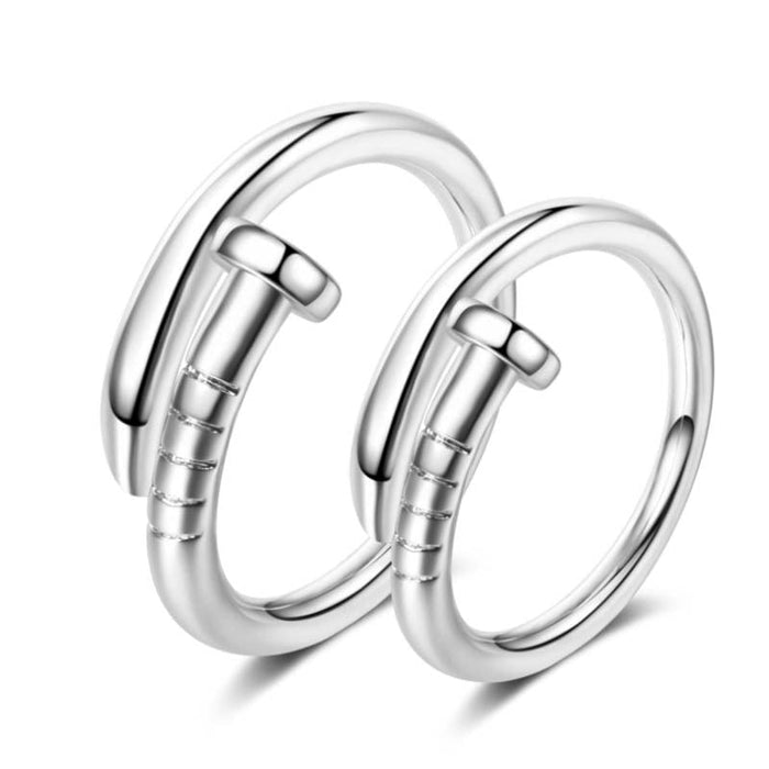 Wholesale 925 Sterling Silver Ring JDC-RS-BLX082 Rings 宝来兴 QLJZ001 couple(open) Wholesale Jewelry JoyasDeChina Joyas De China