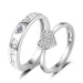 Wholesale 925 Sterling Silver Ring JDC-RS-BLX082 Rings 宝来兴 QLJZ003 couple(open) Wholesale Jewelry JoyasDeChina Joyas De China