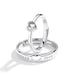 Wholesale 925 Sterling Silver Ring JDC-RS-BLX082 Rings 宝来兴 QLJZ006 couple(open) Wholesale Jewelry JoyasDeChina Joyas De China