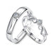 Wholesale 925 Sterling Silver Ring JDC-RS-BLX082 Rings 宝来兴 QLJZ007 couple(open) Wholesale Jewelry JoyasDeChina Joyas De China