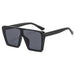 Wholesale AC Lens Plastic Large Square Sunglasses JDC-SG-XinS009 Sunglasses 星尚 Wholesale Jewelry JoyasDeChina Joyas De China