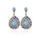 Wholesale Acrylic Rhinestone Alloy Earrings JDC-ES-Chuangj001 Earrings 创爵 color Wholesale Jewelry JoyasDeChina Joyas De China