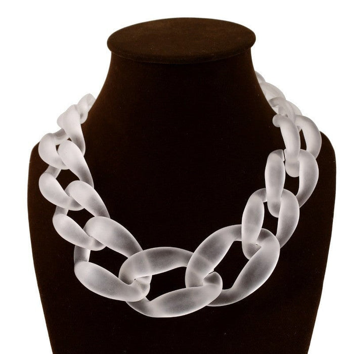 Wholesale acrylic super necklace JDC-NE-XC232 Necklaces 夏晨 4 Wholesale Jewelry JoyasDeChina Joyas De China