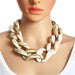 Wholesale acrylic super necklace JDC-NE-XC232 Necklaces 夏晨 6 Wholesale Jewelry JoyasDeChina Joyas De China