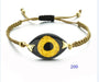 Bulk Jewelry Wholesale Acrylic Turkey evil eye bracelet female JDC-gbh120 Wholesale factory from China YIWU China