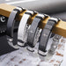 Wholesale adjustable stainless steel couple Bracelets JDC-BT-ximahy001 Bracelets 西马好运 Wholesale Jewelry JoyasDeChina Joyas De China