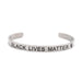 Wholesale against racial discrimination stainless steel bracelet JDC-BT-ChanX001 Bracelet 昌鑫 Steel color a Wholesale Jewelry JoyasDeChina Joyas De China