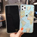 Wholesale Airplane Map Apple 12pro for transparent iPhone 11 phone soft case JDC-PC-KEX003 Phone Cases 科讯 Wholesale Jewelry JoyasDeChina Joyas De China