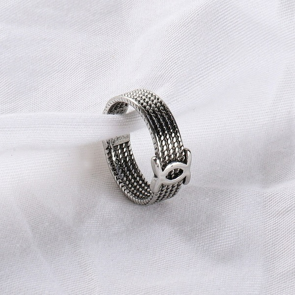 Wholesale Alloy Alphabet Clock Rings MOQ≥2 JDC-RS-JuY009 Rings 聚耀 Wholesale Jewelry JoyasDeChina Joyas De China