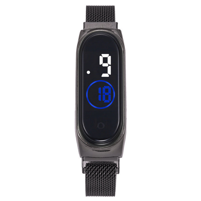 Wholesale Alloy Case Magnetic Waterproof Touch Watch JDC-WH-Jinj021 Watch 金嘉 M4 black Wholesale Jewelry JoyasDeChina Joyas De China