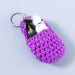 Wholesale Alloy Cotton Thread Fluff Animal Car Keychain JDC-KC-JL011 Keychains 氿乐 purple Wholesale Jewelry JoyasDeChina Joyas De China