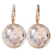 Wholesale alloy crystal earrings JDC-ES-YinX002 Earrings 伊杏 Wholesale Jewelry JoyasDeChina Joyas De China