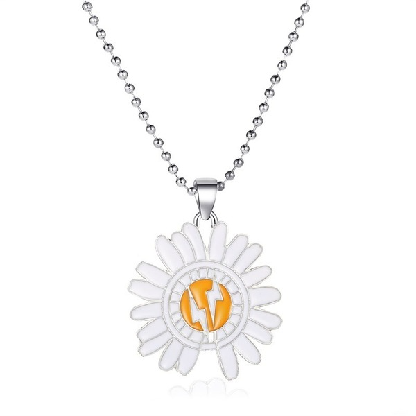 Bulk Jewelry Wholesale alloy daisy necklace JDC-NE-A348 Wholesale factory from China YIWU China