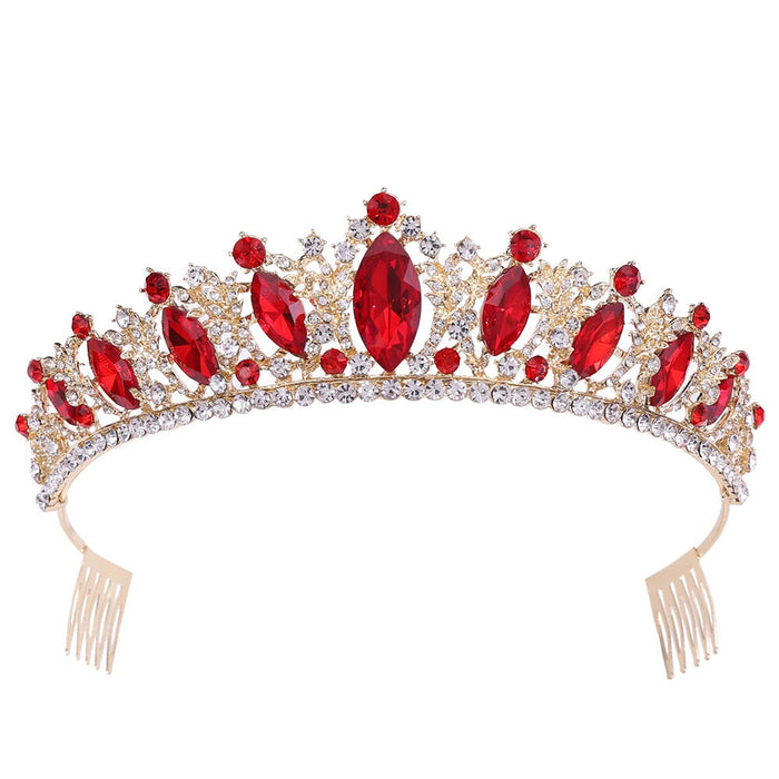 Wholesale alloy diamond-encrusted crown hair band JDC-HD-ZuanG008 Headband 钻岗 3 Wholesale Jewelry JoyasDeChina Joyas De China