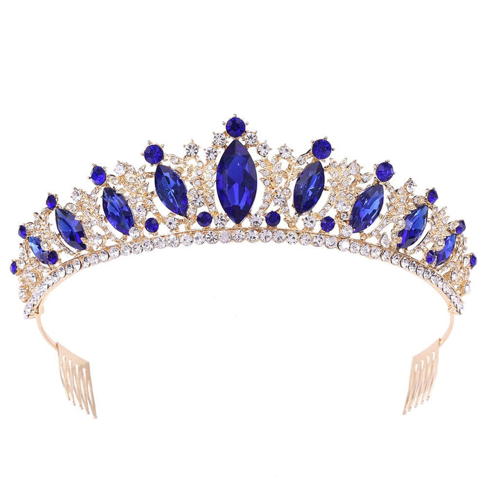 Wholesale alloy diamond-encrusted crown hair band JDC-HD-ZuanG008 Headband 钻岗 4 Wholesale Jewelry JoyasDeChina Joyas De China