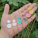 Wholesale Alloy Enamel Smiley Necklace JDC-NE-YiD003 Necklaces 宜达 Wholesale Jewelry JoyasDeChina Joyas De China
