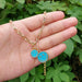 Wholesale Alloy Enamel Smiley Necklace JDC-NE-YiD003 Necklaces 宜达 Wholesale Jewelry JoyasDeChina Joyas De China