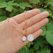 Wholesale Alloy Enamel Smiley Necklace JDC-NE-YiD003 Necklaces 宜达 XH0603 white Wholesale Jewelry JoyasDeChina Joyas De China