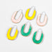 Wholesale alloy enamel U-shaped earrings JDC-ES-JL840 Earrings 氿乐 Wholesale Jewelry JoyasDeChina Joyas De China