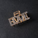 Wholesale alloy English letter point drill hairpin JDC-HC-JE001 Hair Clips 璟恩 LOVE Wholesale Jewelry JoyasDeChina Joyas De China