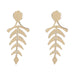 Wholesale alloy fishbone earrings JDC-ES-JL830 Earrings 氿乐 Wholesale Jewelry JoyasDeChina Joyas De China