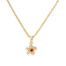 Wholesale Alloy Flower Pendant Necklace JDC-NE-XingL016 Necklaces 星銮 NC01 Wholesale Jewelry JoyasDeChina Joyas De China