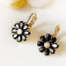 Wholesale Alloy Flower Zircon Earrings JDC-ES-Saip022 Earrings 赛蒲 Wholesale Jewelry JoyasDeChina Joyas De China