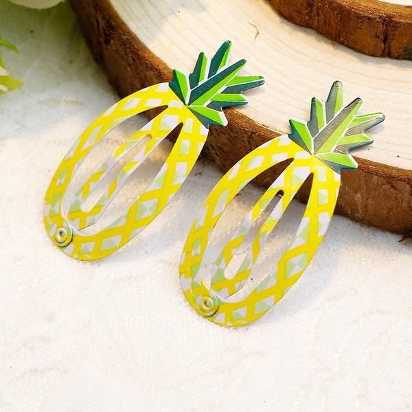 Bulk Jewelry Wholesale alloy fruit hair clips JDC-HC-K052 Wholesale factory from China YIWU China