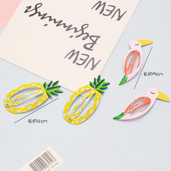 Bulk Jewelry Wholesale alloy fruit hair clips JDC-HC-K052 Wholesale factory from China YIWU China