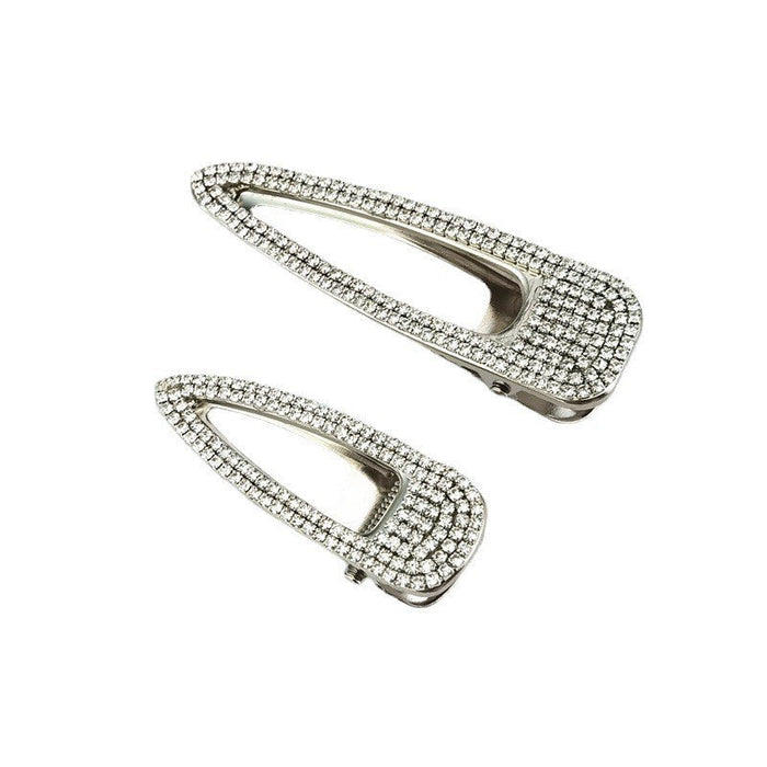 Wholesale alloy full Rhinestone bangs hair clip JDC-HC-YaoX003 Hair Clips 姚萱 Wholesale Jewelry JoyasDeChina Joyas De China