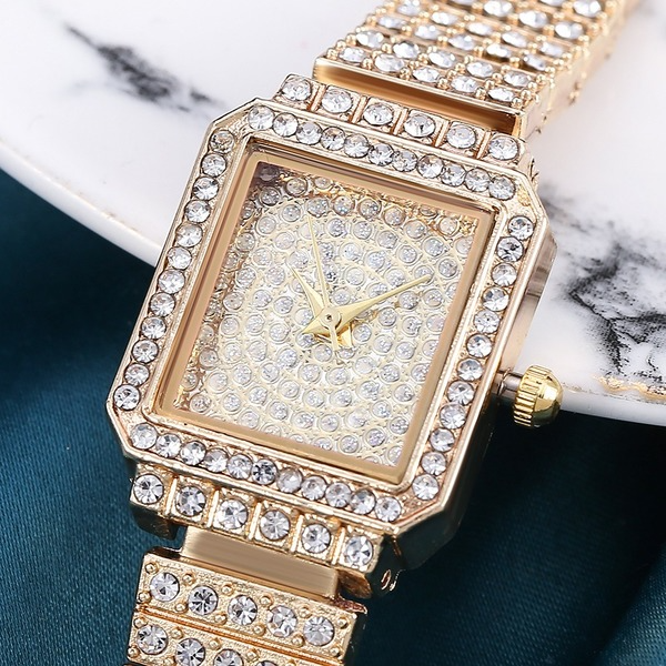 Wholesale Alloy Glass Mirror Steel Band Quartz Movement Watch JDC-WH-Chengy001 Watch 澄漾 Wholesale Jewelry JoyasDeChina Joyas De China