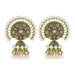 Bulk Jewelry Wholesale alloy Indian style pearl Tassel Earrings JDC-ES-T16 Wholesale factory from China YIWU China