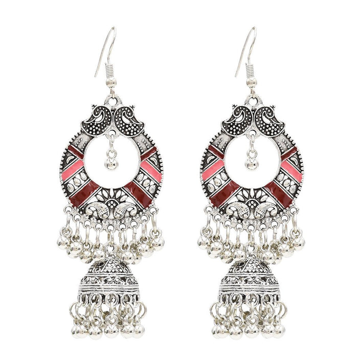 Bulk Jewelry Wholesale alloy Indian wind hollow bell earrings JDC-ES-T4 Wholesale factory from China YIWU China