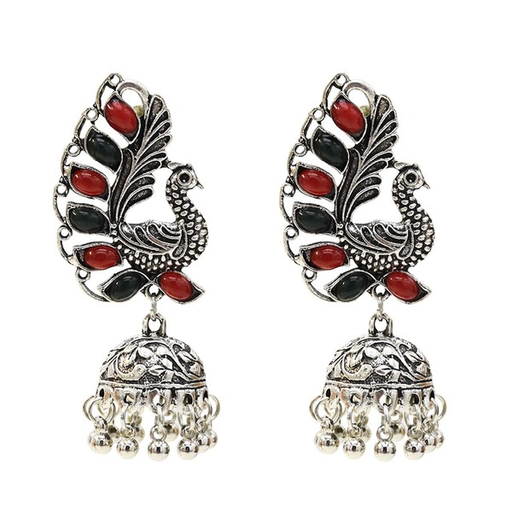 Bulk Jewelry Wholesale alloy Indian wind peacock bell earrings JDC-ES-T5 Wholesale factory from China YIWU China