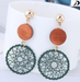 Bulk Jewelry Wholesale alloy large circle Earrings JDC-ES-sf045 Wholesale factory from China YIWU China