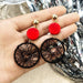 Bulk Jewelry Wholesale alloy large circle Earrings JDC-ES-sf045 Wholesale factory from China YIWU China