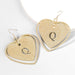 Wholesale Alloy Love Letter Earrings JDC-ES-JL831 Earrings 氿乐 Wholesale Jewelry JoyasDeChina Joyas De China