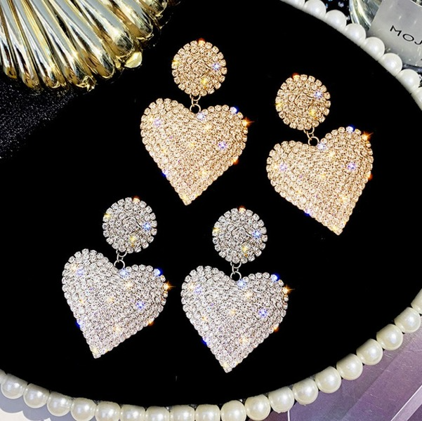 Bulk Jewelry Wholesale alloy love peach heart Earrings JDC-ES-sf018 Wholesale factory from China YIWU China