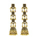 Wholesale alloy multilayer bell earrings JDC-ES-Yunl004 Earrings 云罗 Wholesale Jewelry JoyasDeChina Joyas De China