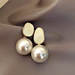 Bulk Jewelry Wholesale alloy pearl Earrings JDC-ES-sf007 Wholesale factory from China YIWU China