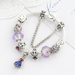 Wholesale Alloy Purple Cheshire Cat Bracelet （F）JDC-BT-XingL028 Bracelet 星銮 Wholesale Jewelry JoyasDeChina Joyas De China