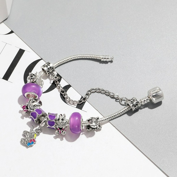 Wholesale Alloy Purple Unicorn Bracelet （F）JDC-BT-XingL031 Bracelet 星銮 Wholesale Jewelry JoyasDeChina Joyas De China