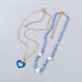 Wholesale Alloy Resin Drip Oil Love Necklace JDC-NE-JL187 Necklaces 氿乐 Wholesale Jewelry JoyasDeChina Joyas De China