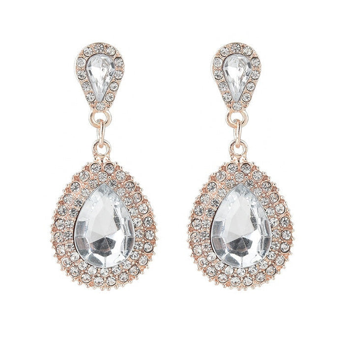 Wholesale Alloy Rhinestone Baroque Court Earrings JDC-ES-Chuangj003 Earrings 创爵 Wholesale Jewelry JoyasDeChina Joyas De China