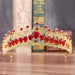 Wholesale Alloy Rhinestone Crystal Bridal Crown Headband JDC-HD-ZuanG002 Headband 钻岗 Wholesale Jewelry JoyasDeChina Joyas De China