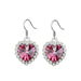 Wholesale alloy Rhinestone earrings JDC-ES-YinX005 Earrings 伊杏 Wholesale Jewelry JoyasDeChina Joyas De China