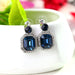 Wholesale alloy Rhinestone earrings JDC-ES-YinX011 Earrings 伊杏 Wholesale Jewelry JoyasDeChina Joyas De China